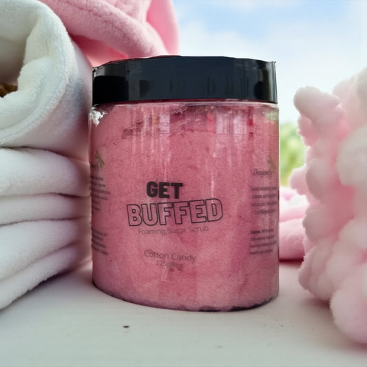 Luxurious Foaming Sugar Scrub - Cotton Candy
