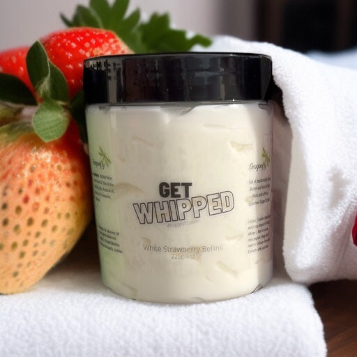 Moisturizing Whipped Lotion - White Strawberry Sparkle